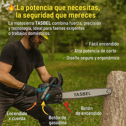 Motosierra Eléctrica Potente Corte 16"