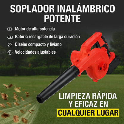 Soplador aspirador inalambrico
