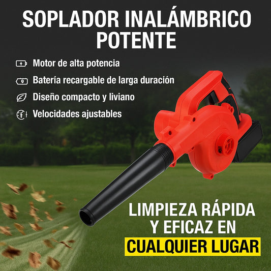 Soplador aspirador inalambrico